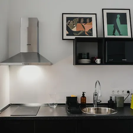 New 1bdr Modern Bauhaus Flat